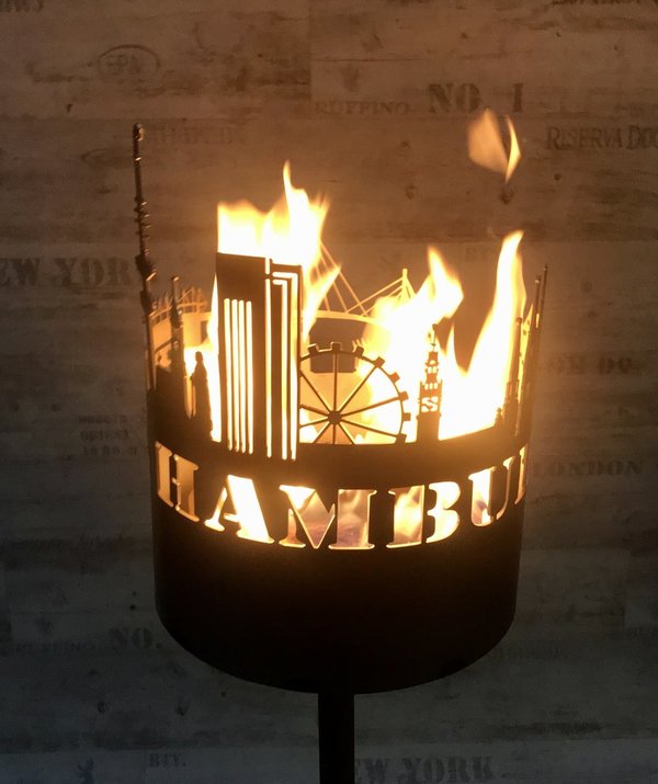 Hamburg Feuerkorb
